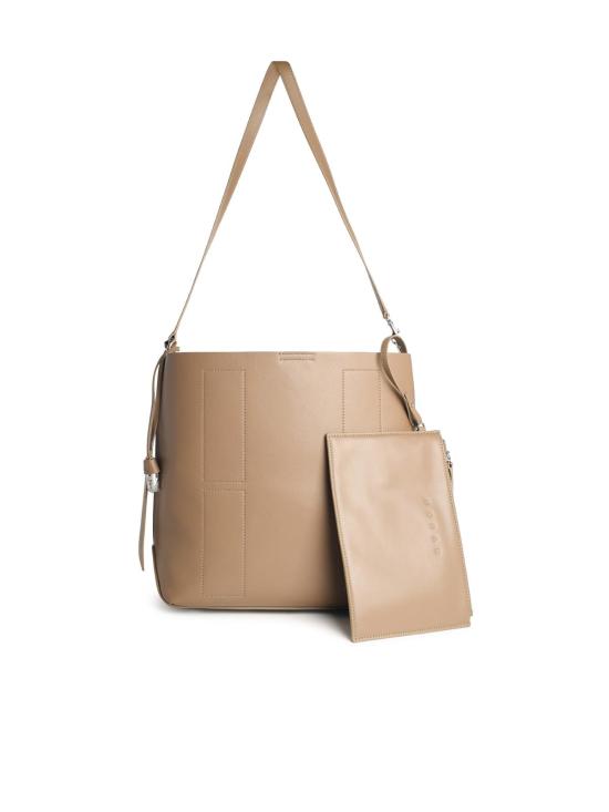25FW 호간 숄더백 KBW01RS0300TZPC414 Beige - HOGAN