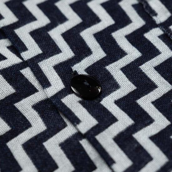  Pure Blue Japan 반팔 셔츠 퓨어 블루 재팬 Ss 2232 2 자카드 오픈 칼라 반팔 - PURE BLUE JAPAN