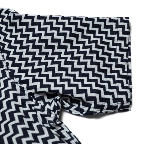  Pure Blue Japan 반팔 셔츠 퓨어 블루 재팬 Ss 2232 2 자카드 오픈 칼라 반팔 - PURE BLUE JAPAN