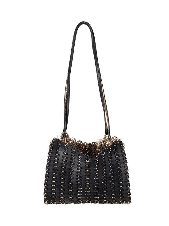 25FW 파코라반 숄더백 25ASS0506CLF258 M027 BLACK GOLD - PACO RABANNE