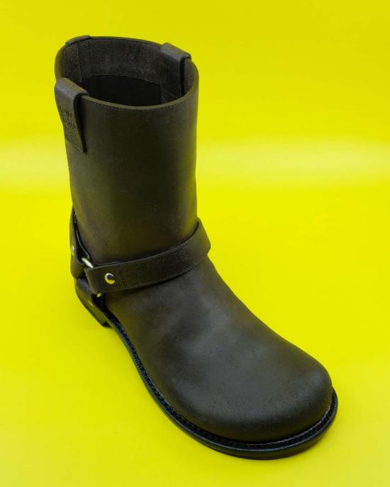  로에베 부츠 카프스킨 캄포 바이커  다크 브라운 - LOEWE