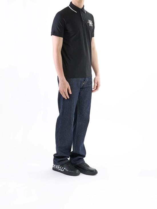 25SS 칼라거펠트 폴로 티셔츠 KM745015552221990 Black - KARL LAGERFELD