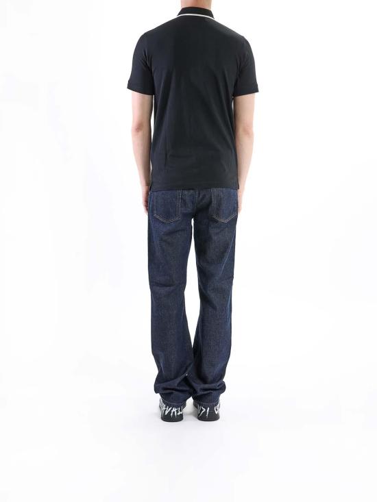 25SS 칼라거펠트 폴로 티셔츠 KM745015552221990 Black - KARL LAGERFELD