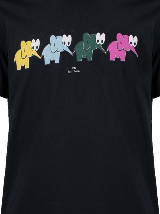  PS 바이 폴스미스 반팔 티셔츠 M2R011RJP351379 Black - PS BY PAUL SMITH