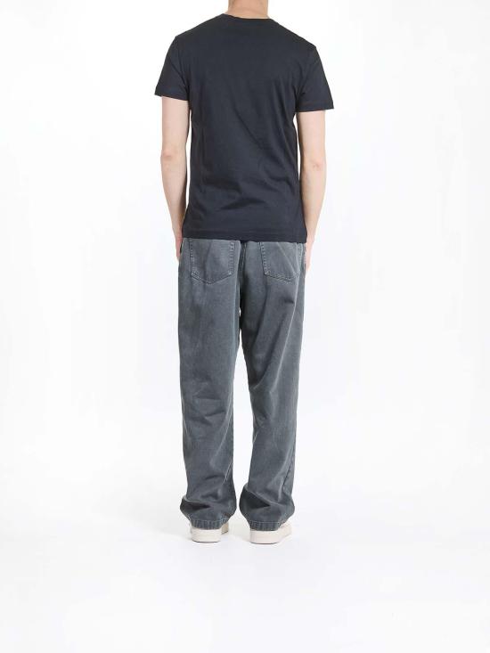 25SS 베르사체 반팔 티셔츠 78GAH6SBJS461G89 Black - VERSACE