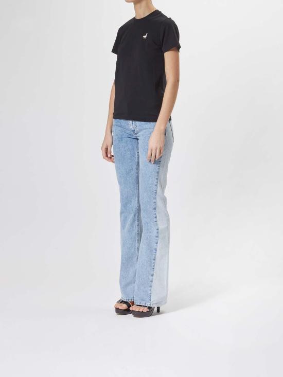  모스키노 반팔 티셔츠 71405413555 Black - MOSCHINO