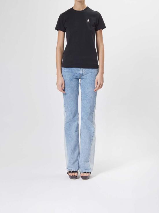  모스키노 반팔 티셔츠 71405413555 Black - MOSCHINO