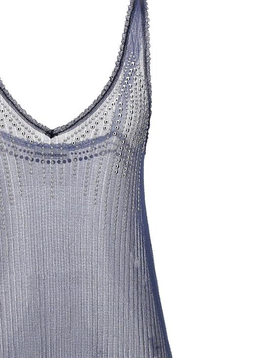  파코라반 롱 스커트 23PMRO534ML0217P410 Blue - PACO RABANNE