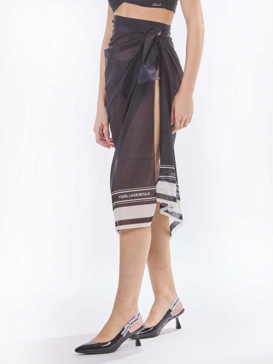  칼라거펠트 원피스 KHA2W46064999 Black - KARL LAGERFELD