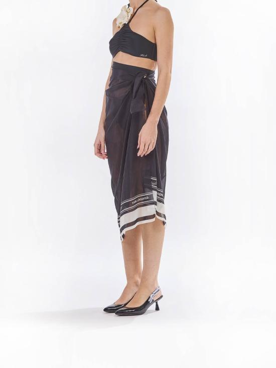  칼라거펠트 원피스 KHA2W46064999 Black - KARL LAGERFELD