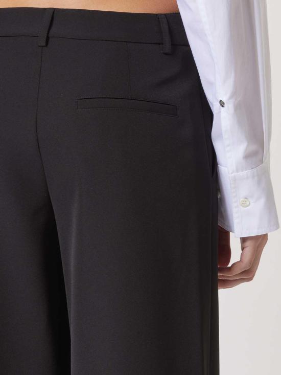  모스키노 스트레이트 팬츠 251K1033932250555 Black - MOSCHINO