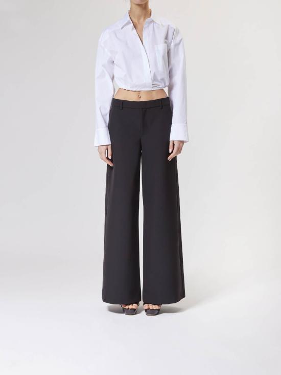  모스키노 스트레이트 팬츠 251K1033932250555 Black - MOSCHINO