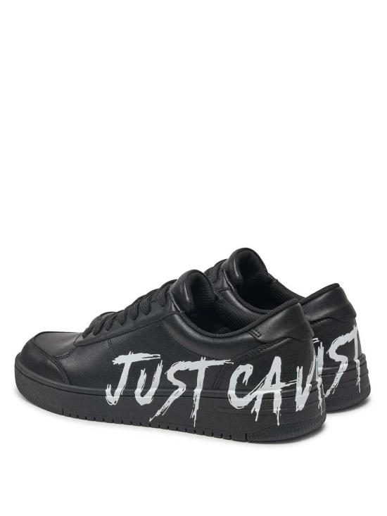 25SS 저스트까발리 스니커즈 78QA3SM5ZP397899 Black - JUST CAVALLI
