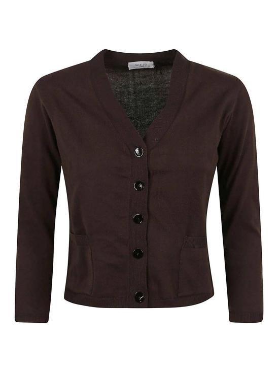 25SS 샬롯 가디건 8607MORO Dark Brown