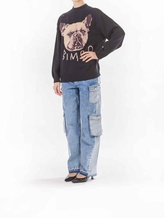  모스키노 탑 251D092404063555 Black - MOSCHINO