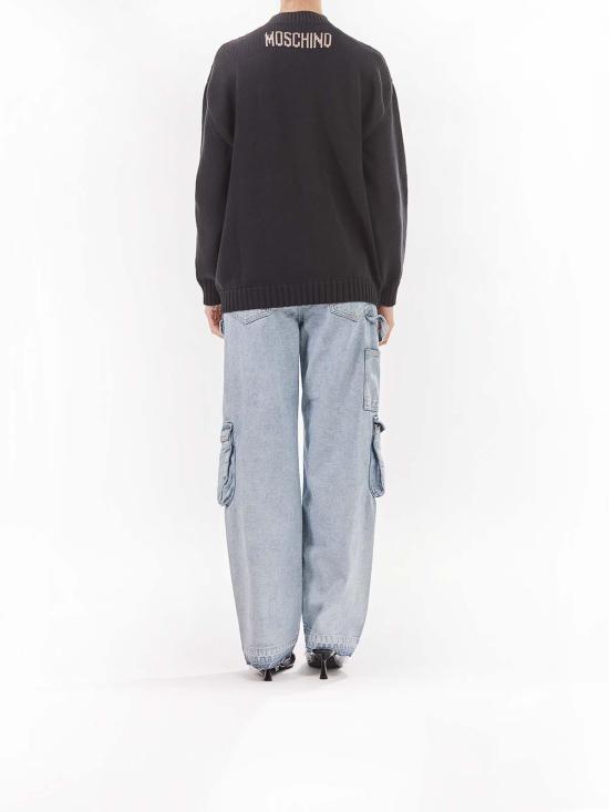  모스키노 탑 251D092404063555 Black - MOSCHINO