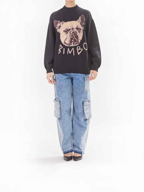  모스키노 탑 251D092404063555 Black - MOSCHINO