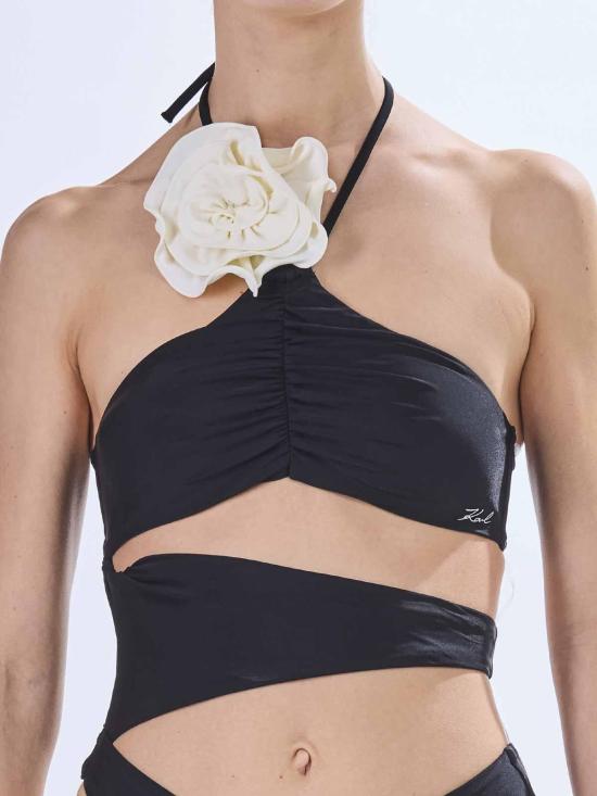 27SS 칼라거펠트 숏 원피스 KHA2W46006999 Black - KARL LAGERFELD