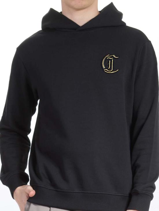  저스트까발리 후드 티셔츠 78OAIT13CF500899 Black - JUST CAVALLI