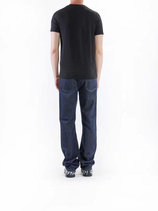  칼라거펠트 반팔 티셔츠 KM755087552235160 Black - KARL LAGERFELD