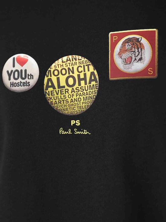 24FW PS 바이 폴스미스 반팔 티셔츠 M2R011RMP454579 Black - PS BY PAUL SMITH