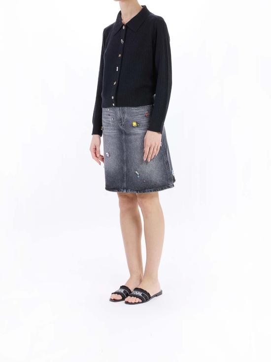 25FW 마크제이콥스 가디건 2S5RTP005K04001 Black - MARC JACOBS