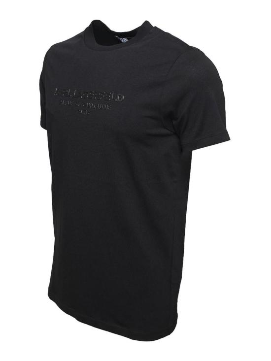  칼라거펠트 반팔 티셔츠 755057532224990 Black - KARL LAGERFELD