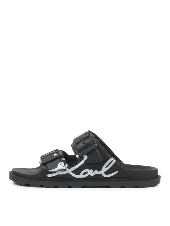 25SS 칼라거펠트 샌들 KL80972F00 Black