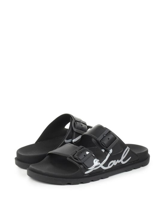 25SS 칼라거펠트 샌들 KL80972F00 Black - KARL LAGERFELD