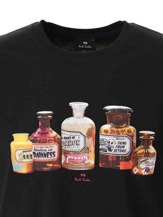 24FW PS 바이 폴스미스 반팔 티셔츠 M2R011RMP444279 Black - PS BY PAUL SMITH