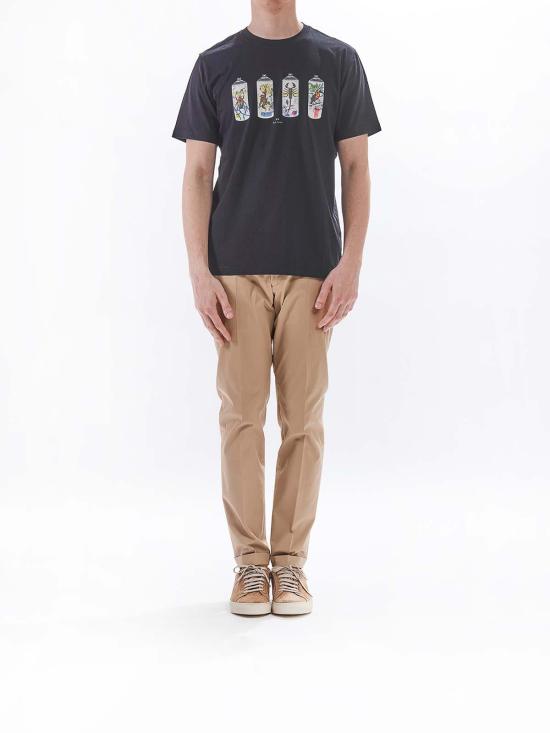  PS 바이 폴스미스 반팔 티셔츠 M2R011RPP508079 Black - PS BY PAUL SMITH