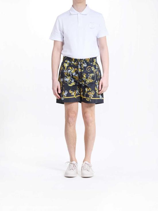 26SS 베르사체 숏팬츠 78GADD16CQD96G89 Black - VERSACE