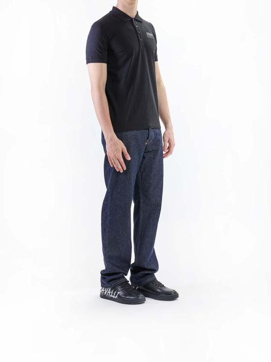 25SS 칼라거펠트 폴로 티셔츠 KM745019552221990 Black - KARL LAGERFELD