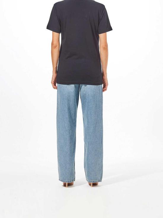 27SS 모스키노 반팔 티셔츠 70254411555 Black - MOSCHINO