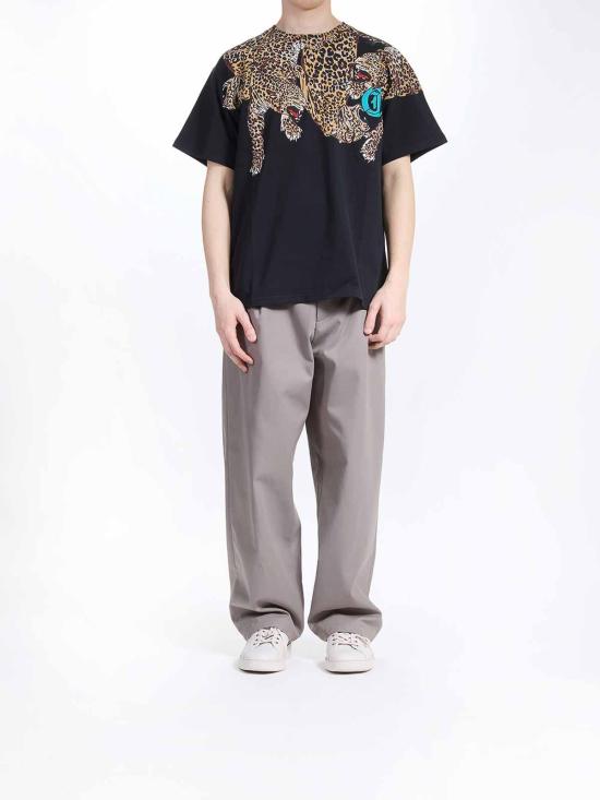 25SS 저스트까발리 반팔 티셔츠 78OAHA10CJ718899 Black - JUST CAVALLI