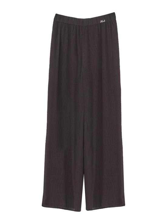 27SS 칼라거펠트 스트레이트 팬츠 KHA2W46008999 Black