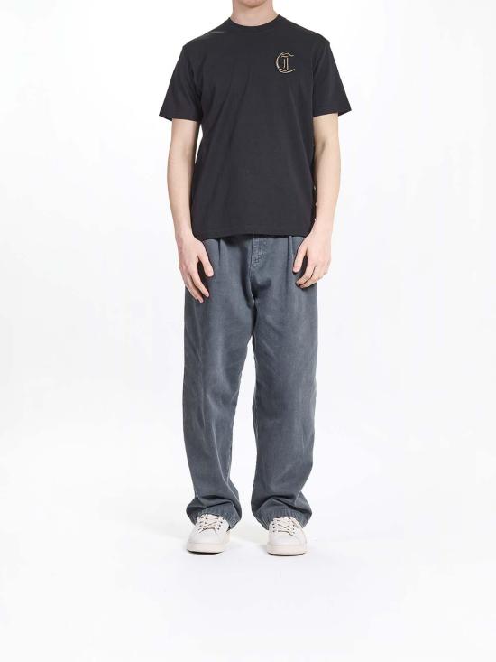 25FW 저스트까발리 반팔 티셔츠 78OAHT13CJ518899 Black - JUST CAVALLI