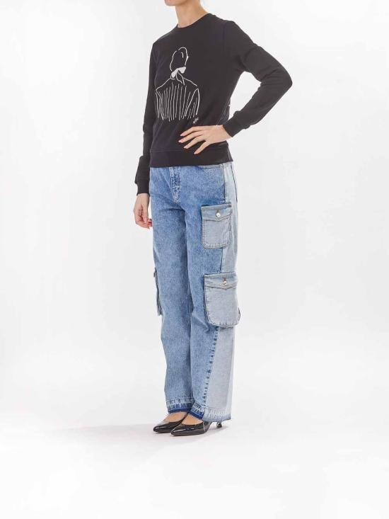 25SS 칼라거펠트 스웨터 A2W20056999 Black - KARL LAGERFELD