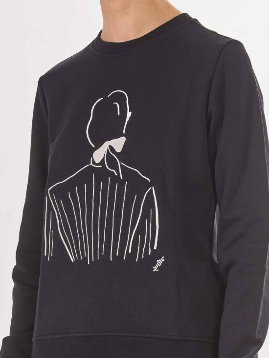 25SS 칼라거펠트 스웨터 A2W20056999 Black - KARL LAGERFELD