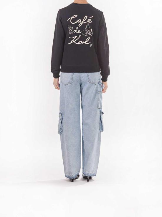 25SS 칼라거펠트 스웨터 A2W20056999 Black - KARL LAGERFELD