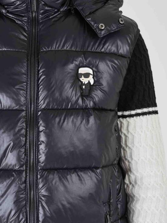  칼라거펠트 베스트 505023544590990 Black - KARL LAGERFELD