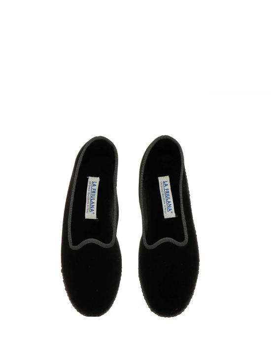 25FW 프리우레인 플랫 슈즈 205VELLUTO005 Black - FRIULANE