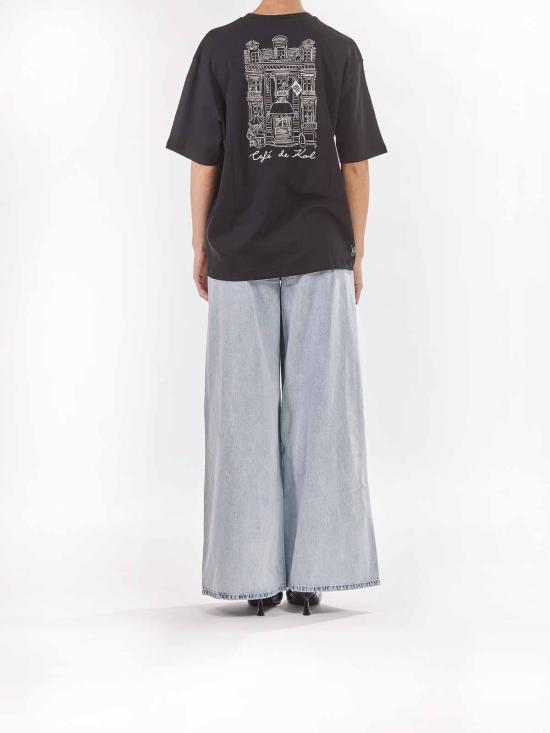 25SS 칼라거펠트 반팔 티셔츠 A2W17088999 Black - KARL LAGERFELD