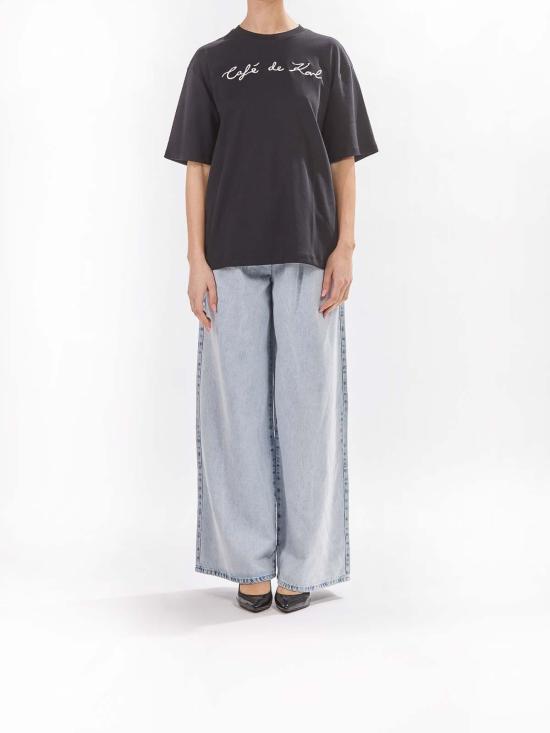 25SS 칼라거펠트 반팔 티셔츠 A2W17088999 Black - KARL LAGERFELD