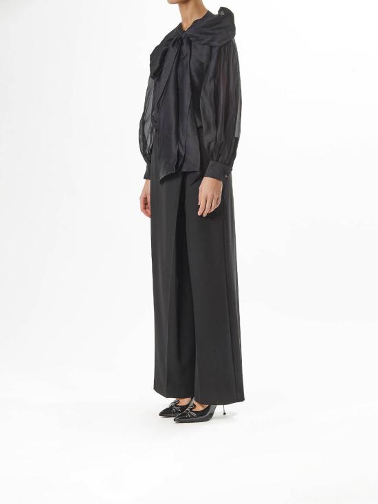 25SS 칼라거펠트 블라우스 A1W11015979 Black - KARL LAGERFELD