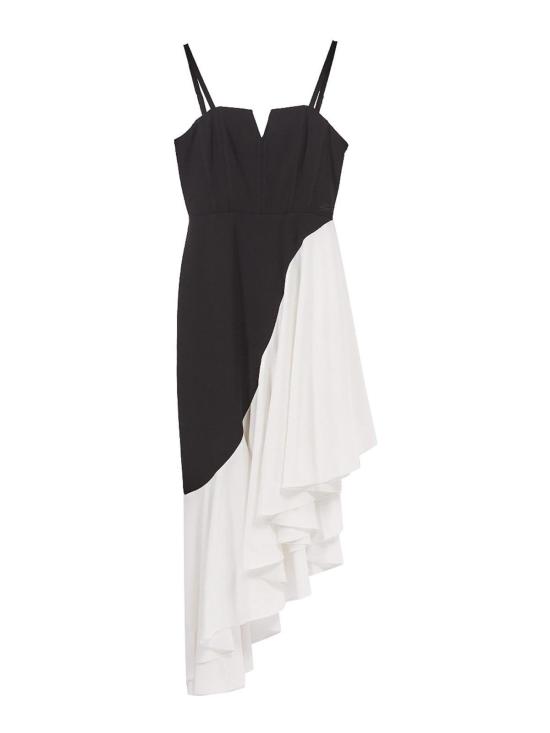 26SS 칼라거펠트 롱 원피스 A2W13019998 Black