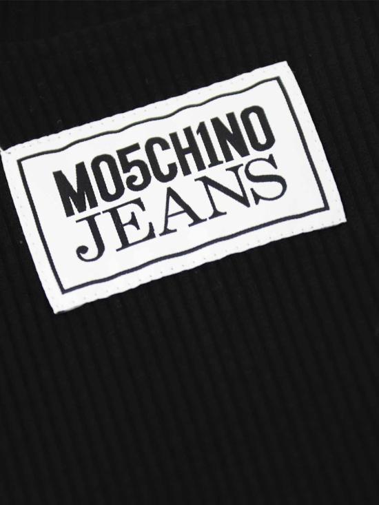  모스키노 반팔 티셔츠 120437590555 Black - MOSCHINO