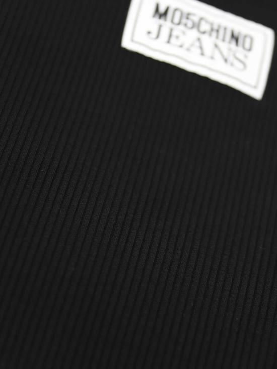 모스키노 반팔 티셔츠 120437590555 Black - MOSCHINO