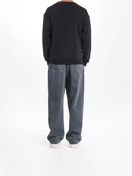  모스키노 긴팔 티셔츠 170202281027 Black - MOSCHINO