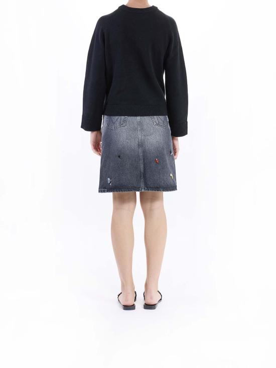 25SS 마크제이콥스 스웨터 2S5RTP002K25004 Black - MARC JACOBS